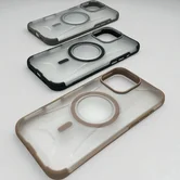 Чехол iPhone 16 Pro Njoyny NY-124 MagSafe (золотой)