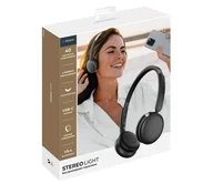 Наушники с Bluetooth Deppa Stereo Light, BT 5.4, 300mAh, черные