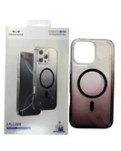 Чехол iPhone 16 Pro Max KEEPHONE Lillian (черный)