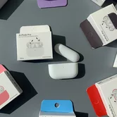 Чехол AirPods Pro2 Silicone Thin (#1 White)