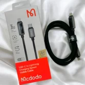 Кабель McDodo CA-2630 Type C - Lightning 36W, черный, 1,2м