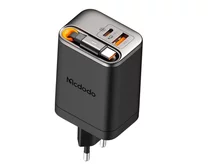 СЗУ-1USB +1USB-C, McDodo-CH-4100, 67W + кабель Type-C черный