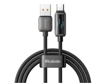 Кабель McDodo CA-2350 Type-C - USB черный, 6А, 1,2м