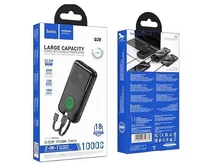 Внешний АКБ 10000 mAh Hoco Q28 22.5W+PD20W + кабель Type-C, Lightning, iWatch черный