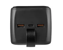 Внешний АКБ 30000 mAh NRG Turbo V2 Deppa, QC3.0, PD, 22,5W,display, черный