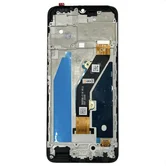 Дисплей Infinix Hot 30i (X669D) + тачскрин в рамке черный (Premium)