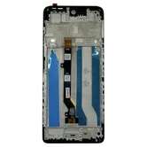 Дисплей Tecno Spark 10 Pro (KI7) + тачскрин в раме черный (Premium)