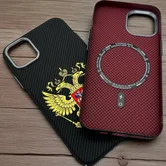 Чехол iPhone 11 FreeAir MagSafe Герб матовый