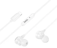Наушники Hoco M116 Lightning с микрофоном белые