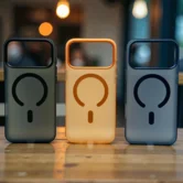 Чехол iPhone 17 Pro KEEPHONE Dazzle Pro (синий)