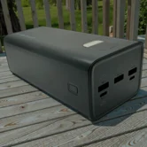 Внешний АКБ Deppa NRG Turbo V4 40000 mAh, дисплей, черный