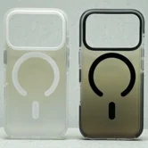 Чехол iPhone 17 Pro Njoyny NY-09 MagSafe (черный)